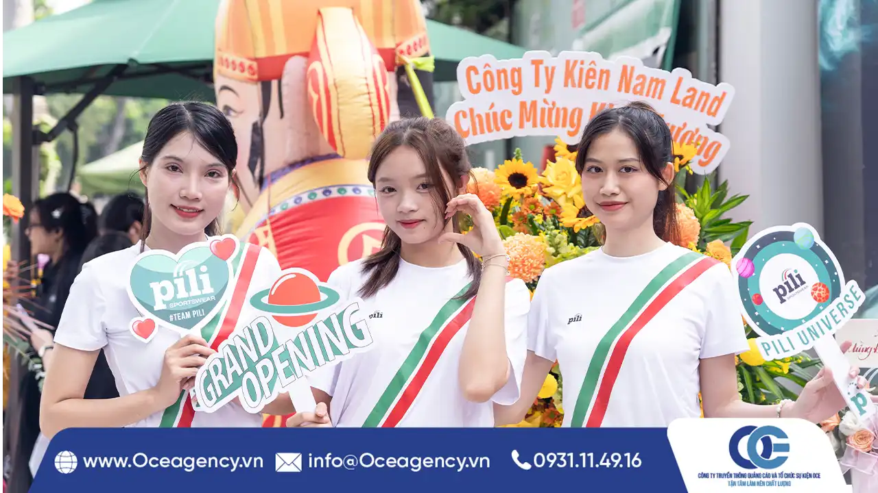 Quy Trình Tổ Chức Khai Trương