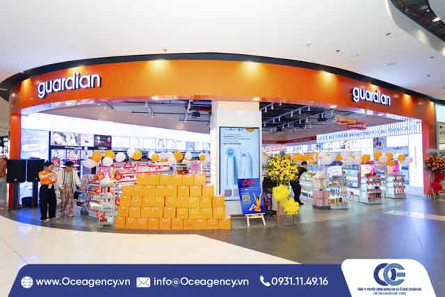 TỔ CHỨC SỰ KIỆN KHAI TRƯƠNG GUARDIAN TẠI HẢI PHÒNG