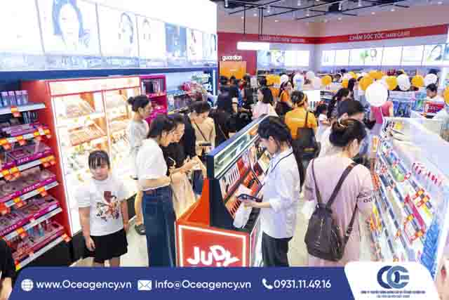 TỔ CHỨC SỰ KIỆN KHAI TRƯƠNG GUARDIAN TẠI HẢI PHÒNG