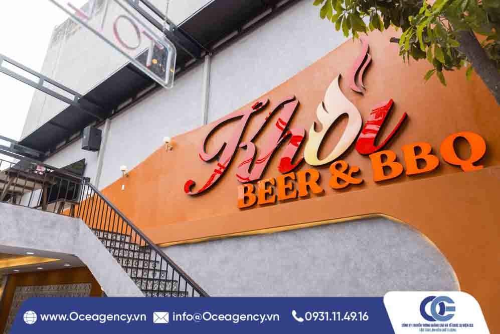 TỔ CHỨC SỰ KIỆN KHAI TRƯƠNG KHÓI BEER & BBQ TẠI QUẬN 2