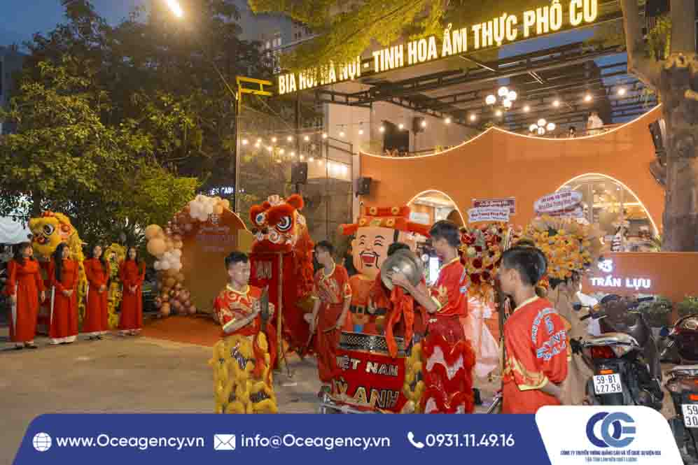 TỔ CHỨC SỰ KIỆN KHAI TRƯƠNG KHÓI BEER & BBQ TẠI QUẬN 2