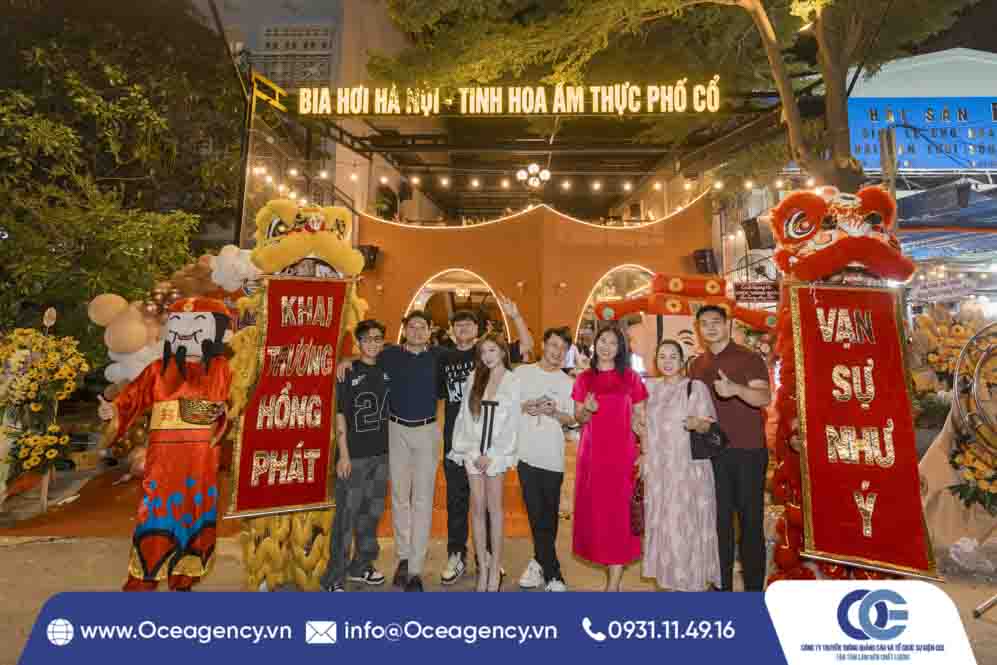 TỔ CHỨC SỰ KIỆN KHAI TRƯƠNG KHÓI BEER & BBQ TẠI QUẬN 2