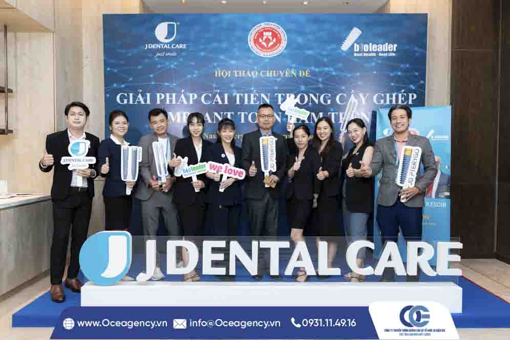 TỔ CHỨC SỰ KIỆN HỘI THẢO CHUYÊN ĐỀ GIẢI PHÁP CẢI TIẾN TRONG CẤY GHÉP JDENTAL CARE