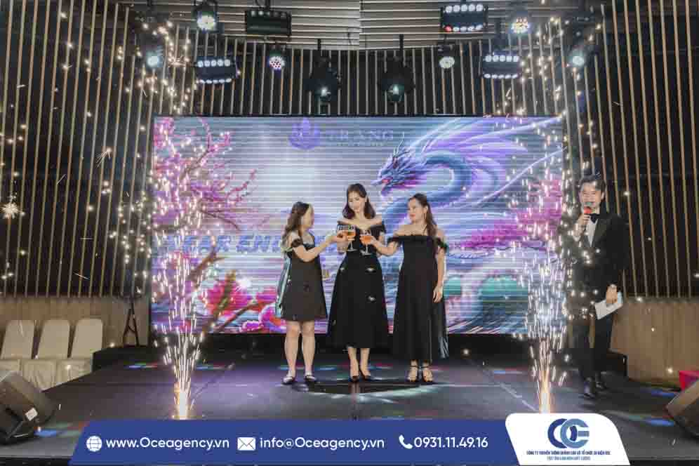 TỔ CHỨC SỰ KIỆN YEAR END PARTY TMDV TRANG BEAUTY CENTER
