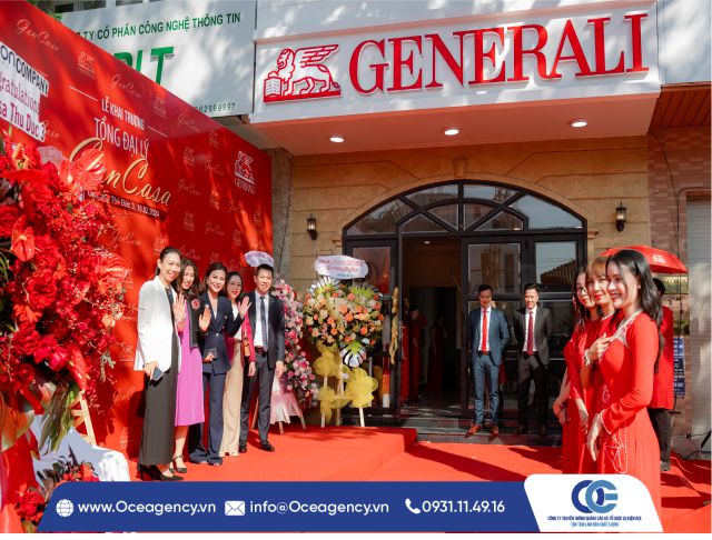 TỔ CHỨC SỰ KIỆN KHAI TRƯƠNG GENERALI TẠI THỦ ĐỨC