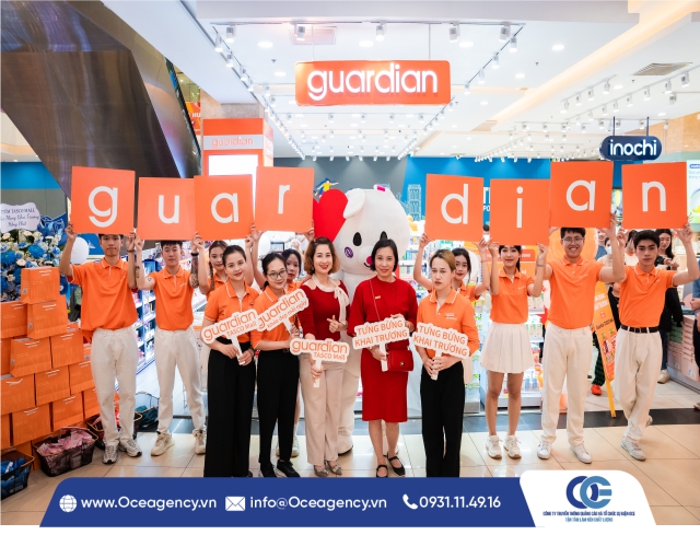 TỔ CHỨC SỰ KIỆN KHAI TRƯƠNG GUARDIAN TẠI QUẬN 10, TP. HỒ CHÍ MINH