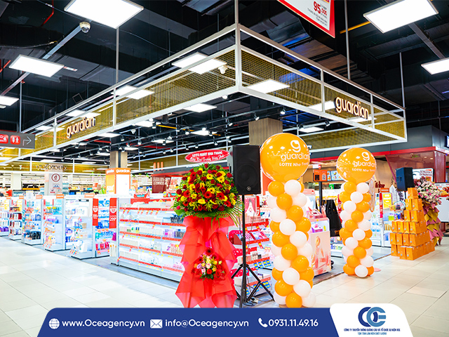 TỔ CHỨC LỄ KHAI TRƯƠNG CỬA HÀNG GUARDIAN TẠI NHA TRANG