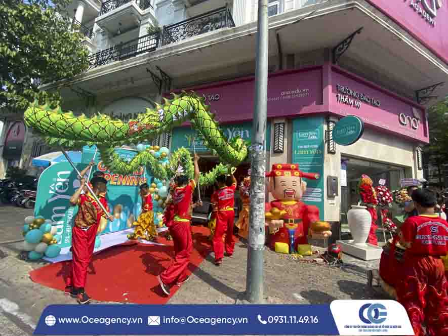 To-chuc-su-kien-khai-truong-spa-lam-yen ,doan-lan-su-rong , cho-thue-doan-lan , cung-cap-thiet-bi-su-kien