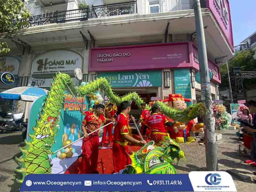 To-chuc-su-kien-khai-truong-spa-lam-yen ,doan-lan-su-rong , cho-thue-doan-lan , cung-cap-thiet-bi-su-kien