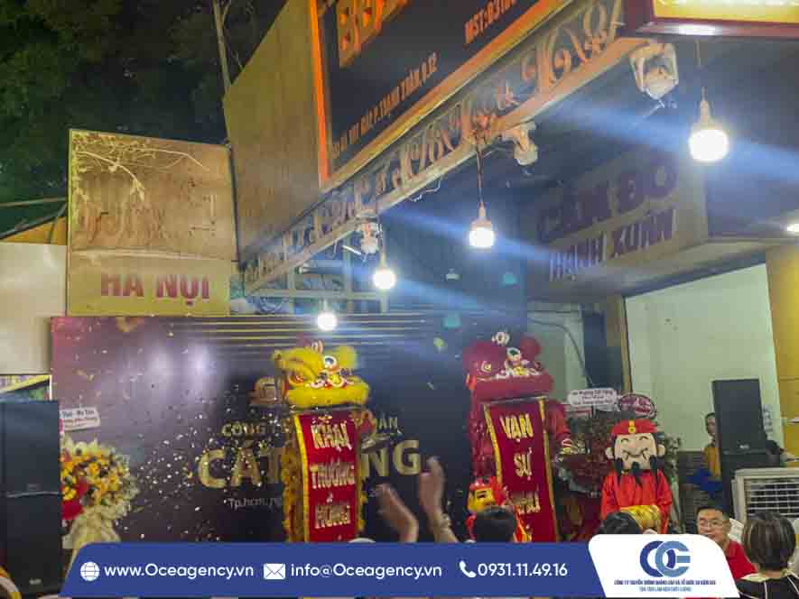 To-chuc-su-kien-khai-truong , cho-thue-lan , doan-lan-su-rong