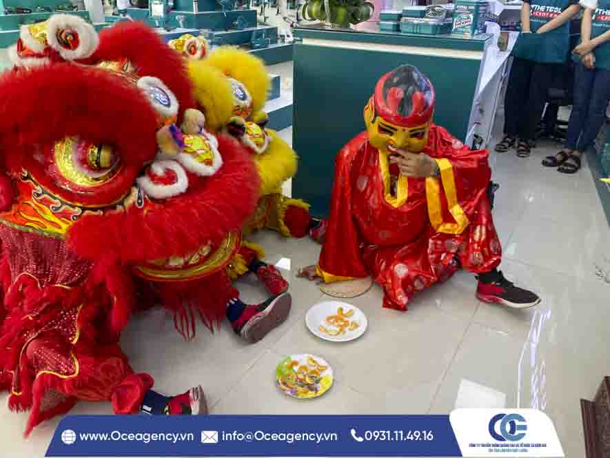To-chuc-khai-truong-the-tool-center , doan-lan-su-rong , cho-thue-lan