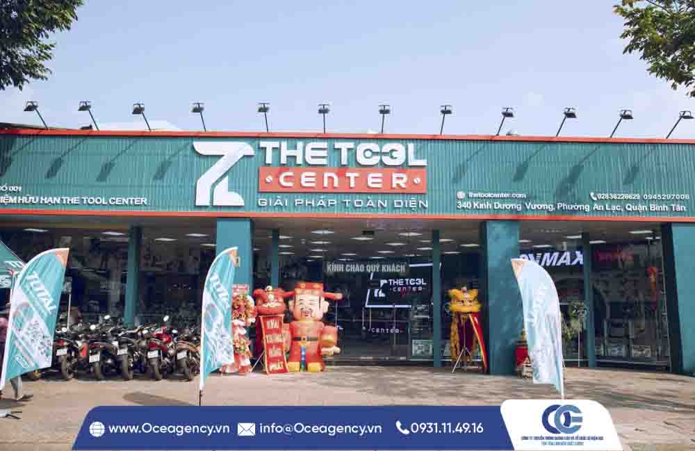 To-chuc-khai-truong-the-tool-center , doan-lan-su-rong , cho-thue-lan