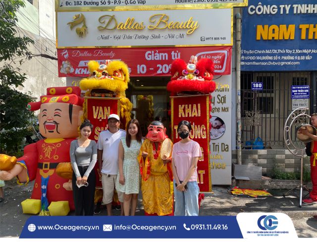 TỔ CHỨC SỰ KIỆN KHAI TRƯƠNG THẨM MỸ VIỆN PHƯƠNG NGỌC