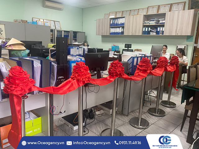 TỔ CHỨC SỰ KIỆN KHAI TRƯƠNG CÔNG TY TNHH MÔI TRƯỜNG