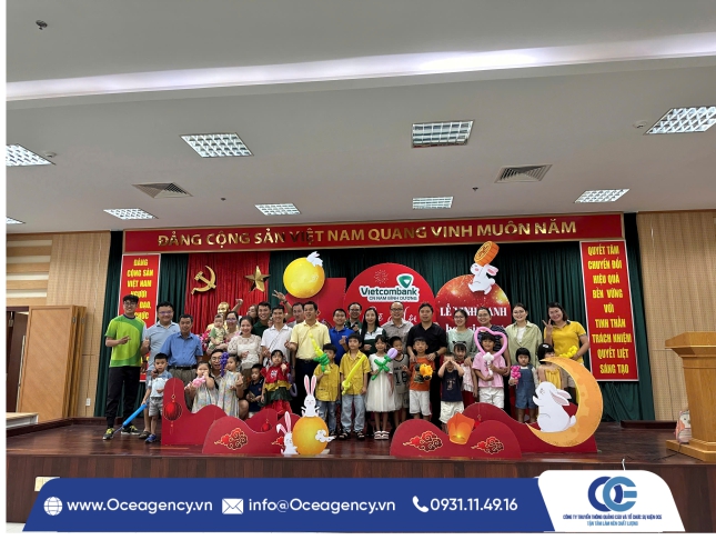 TỔ CHỨC SỰ KIỆN TRUNG THU VIETCOMBANK 14/9 TẠI BÌNH DƯƠNG