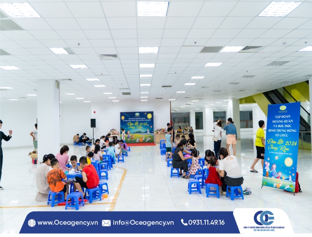TỔ CHỨC SỰ KIỆN TRUNG THU CHUNG CƯ HQC