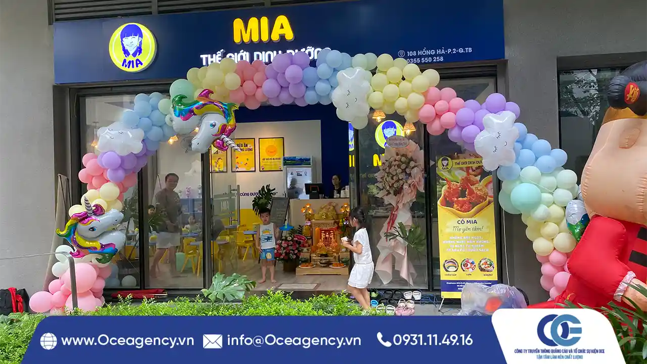 CHO THUÊ MÚA LÂN KHAI TRƯƠNG MIA TẠI BOTANICA