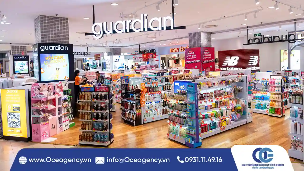 TỔ CHỨC SỰ KIỆN KHAI TRƯƠNG GUARDIAN TẠI LOTTE QUẬN 7