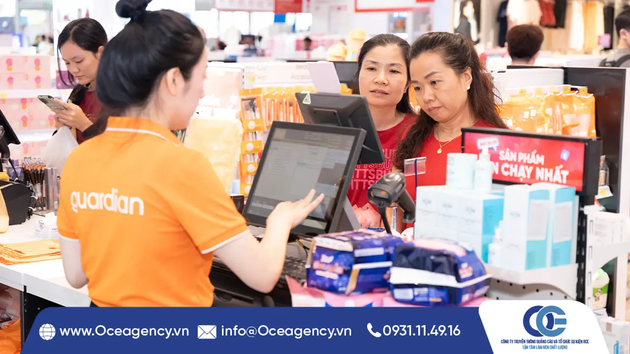 TỔ CHỨC SỰ KIỆN KHAI TRƯƠNG GUARDIAN LOTTE QUẬN 7