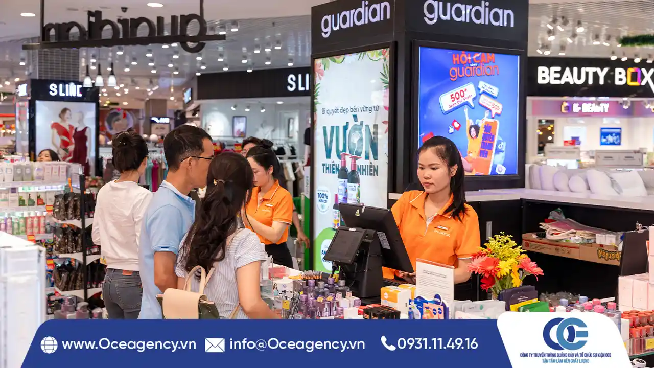 TỔ CHỨC SỰ KIỆN KHAI TRƯƠNG GUARDIAN LOTTE QUẬN 7