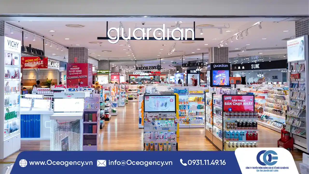 TỔ CHỨC SỰ KIỆN KHAI TRƯƠNG GUARDIAN LOTTE QUẬN 7