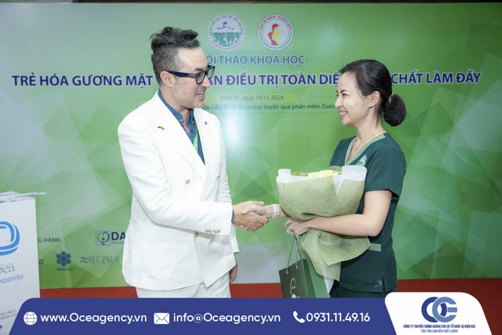 TỔ CHỨC HỘI THẢO KHOA HỌC TRẺ HÓA GƯƠNG MẶT TẠI BV DA LIỄU