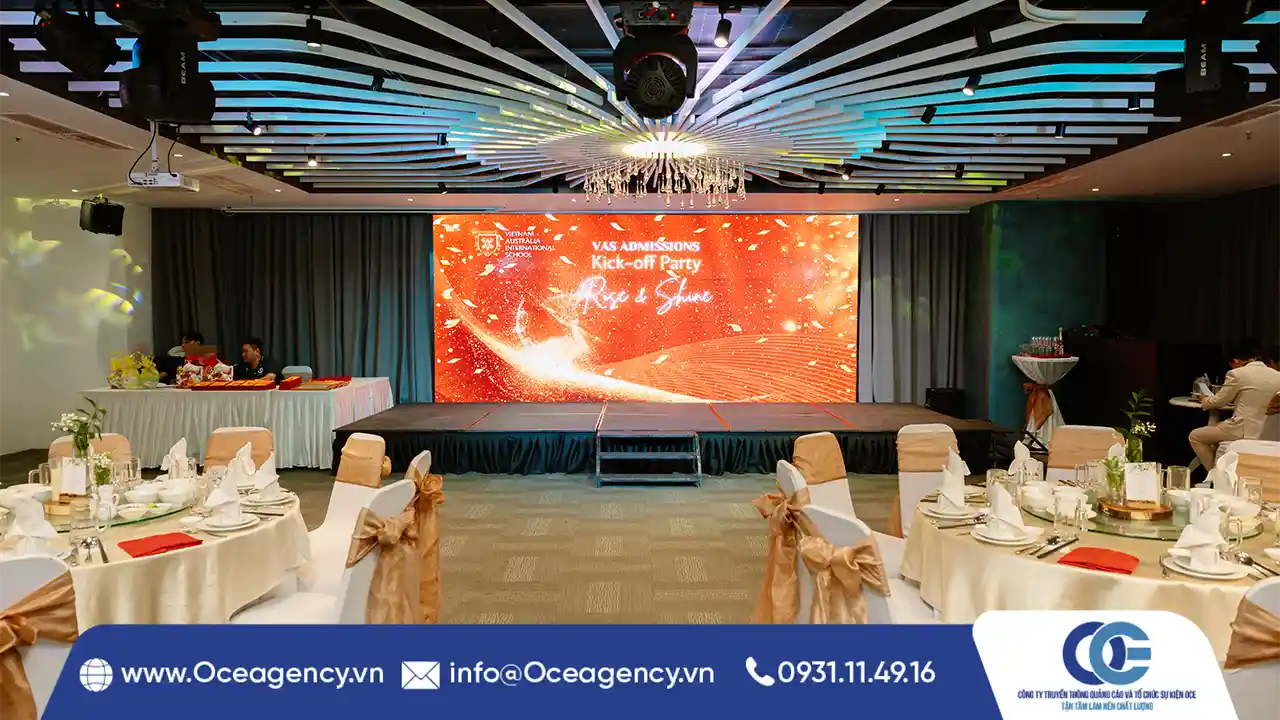 TỔ CHỨC SỰ KIỆN VAS KICK-OFF PARTY TẠI HCM