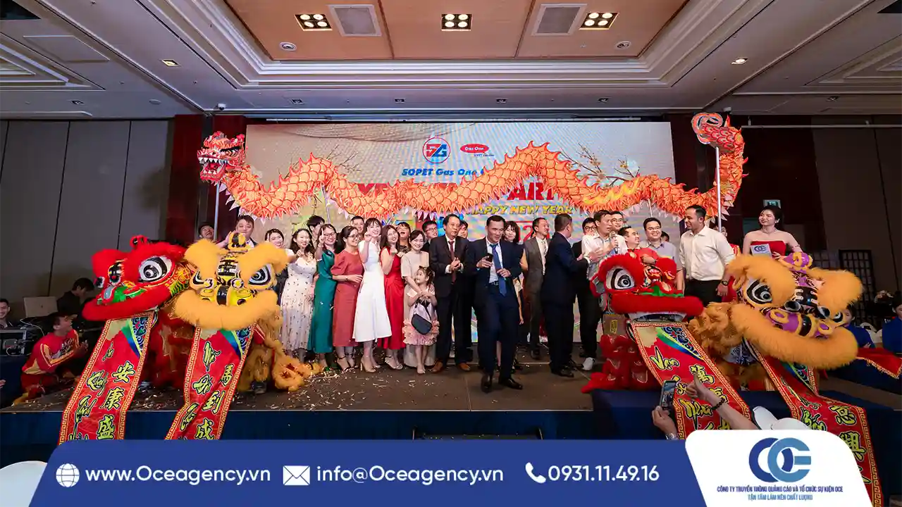 TỔ CHỨC YEAR END PARTY CÔNG TY SOPET GAS ONE