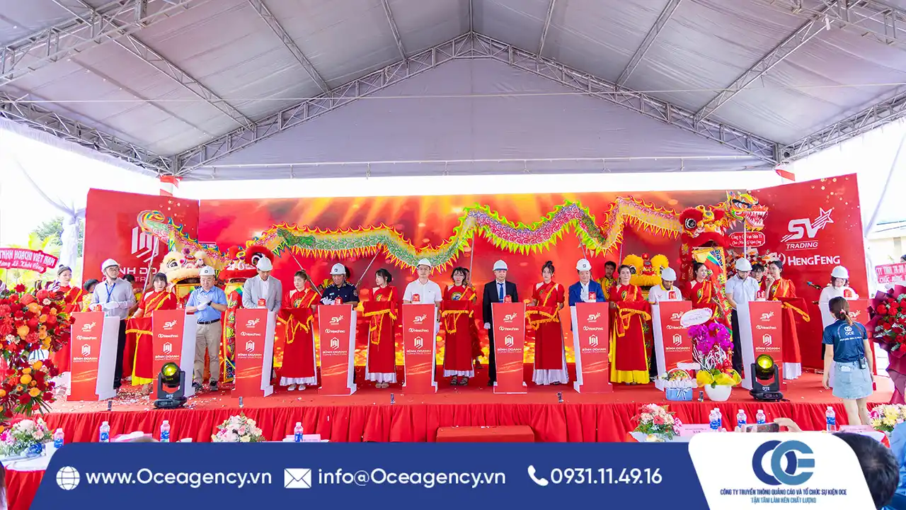 Setup Sân Khấu & Không Gian Nghi Lễ