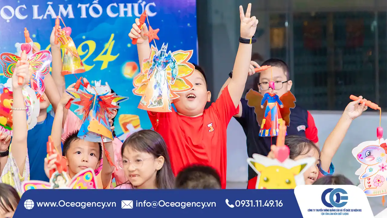 TỔ CHỨC TRUNG THU ĐƠN GIẢN MÀ ẤM ÁP TẠI CHUNG CƯ