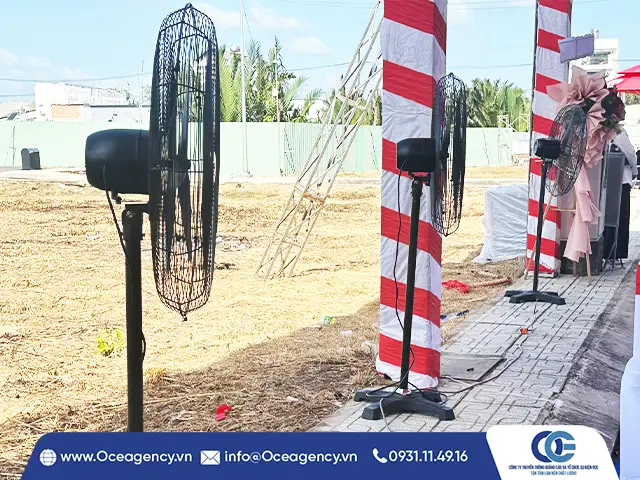 TẠI SAO SỰ KIỆN NGOÀI TRỜI NÊN DÙNG QUẠT CÔNG NGHIỆP?