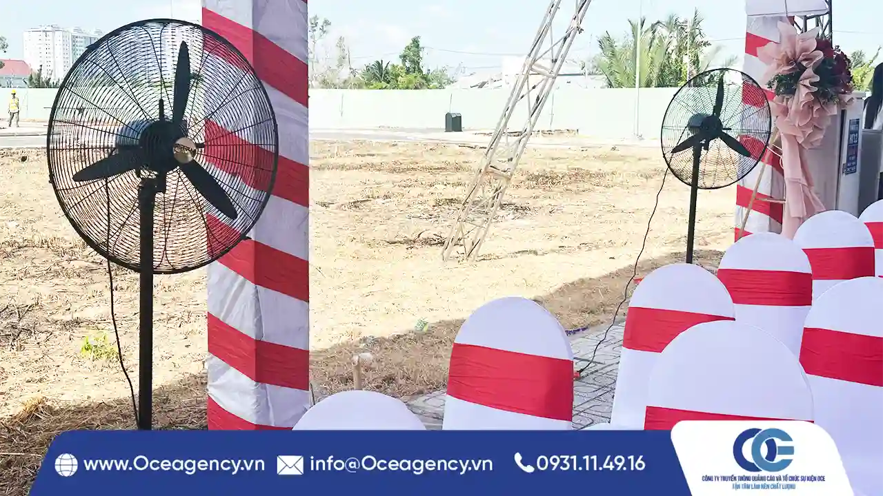 TẠI SAO SỰ KIỆN NGOÀI TRỜI NÊN DÙNG QUẠT CÔNG NGHIỆP?