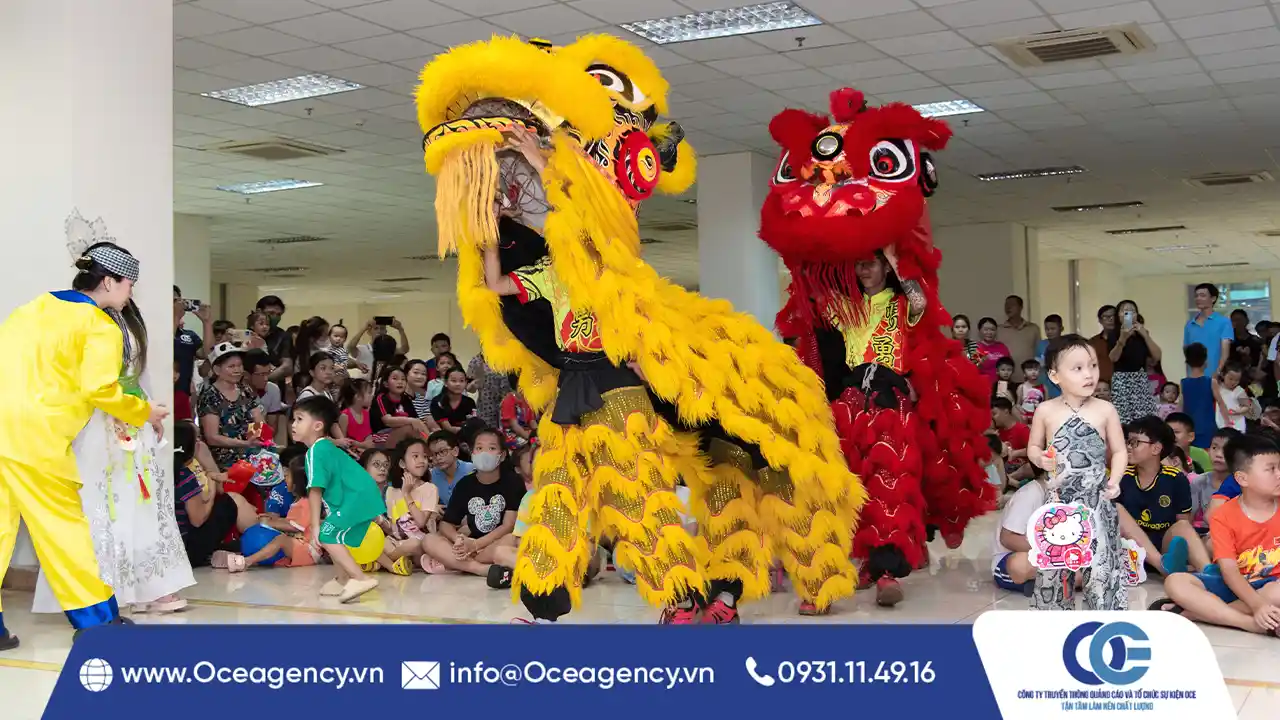 MÚA LÂN TRUNG THU -TIẾT MỤC KHÔNG THỂ THIẾU