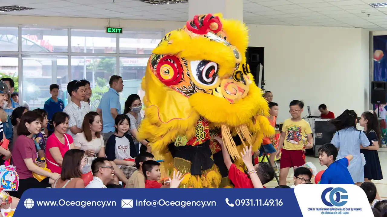 MÚA LÂN TRUNG THU -TIẾT MỤC KHÔNG THỂ THIẾU
