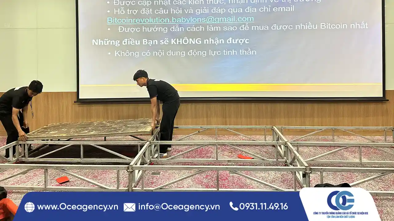 SÂN KHẤU SỰ KIỆN NGOÀI TRỜI CẦN LƯU Ý GÌ?