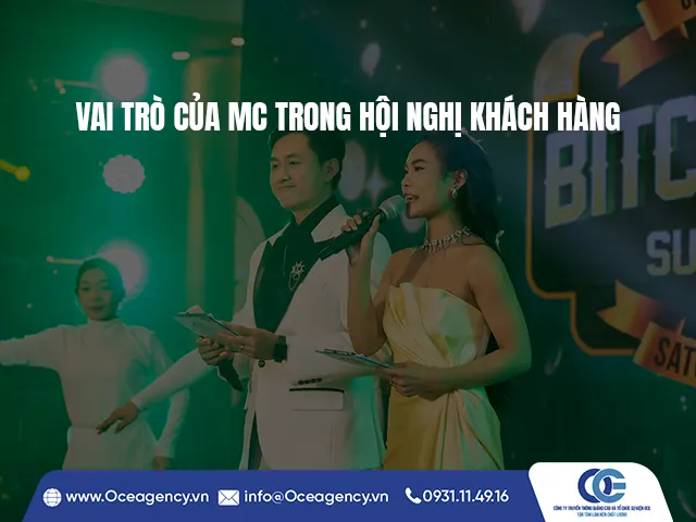 VAI TRÒ CỦA MC TRONG HỘI NGHỊ KHÁCH HÀNG