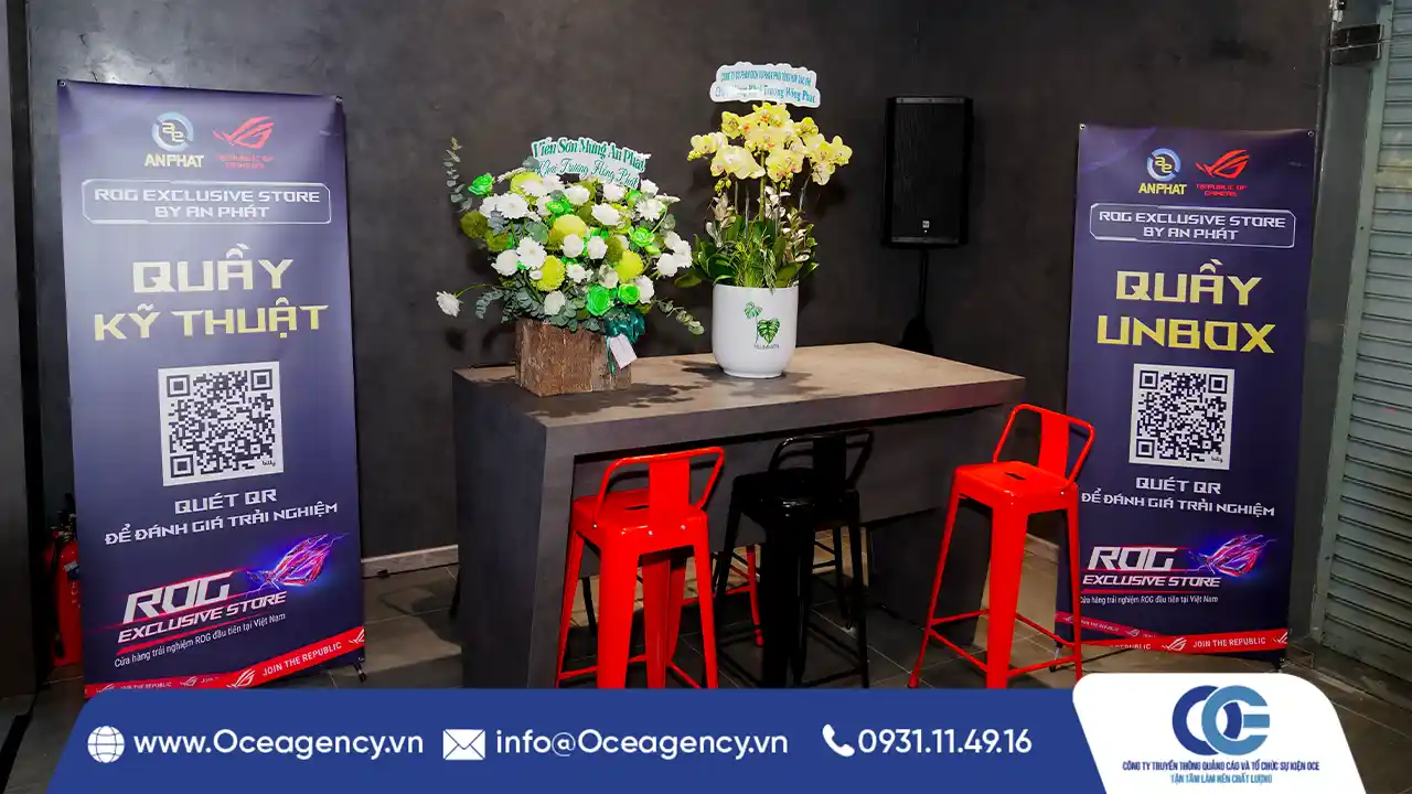 Standee chữ X là gì?