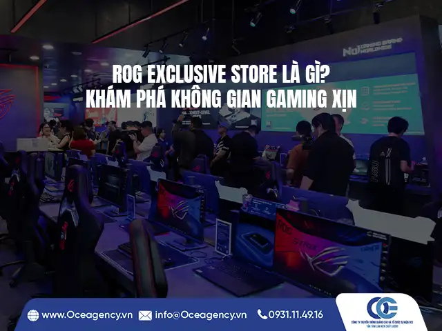 ROG EXCLUSIVE STORE LÀ GÌ? KHÁM PHÁ KHÔNG GIAN GAMING XỊN