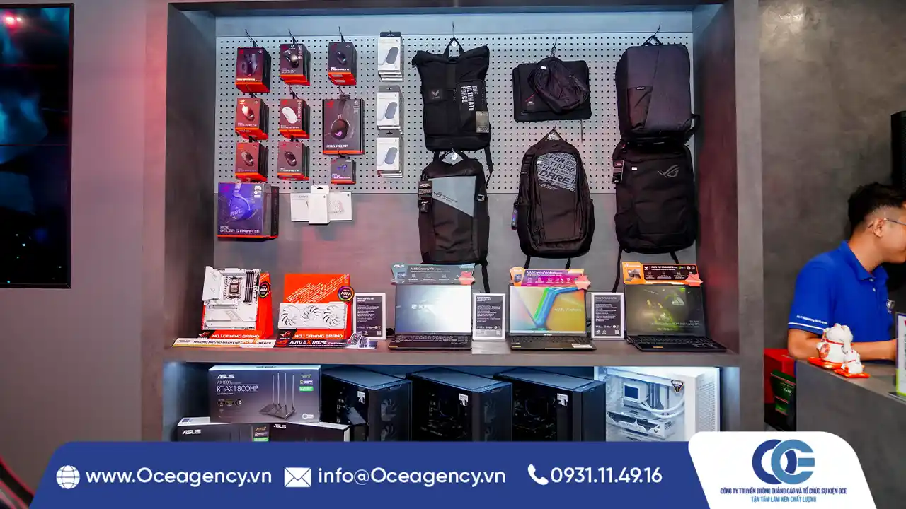 Lợi ích khi trải nghiệm tại ROG Exclusive Store