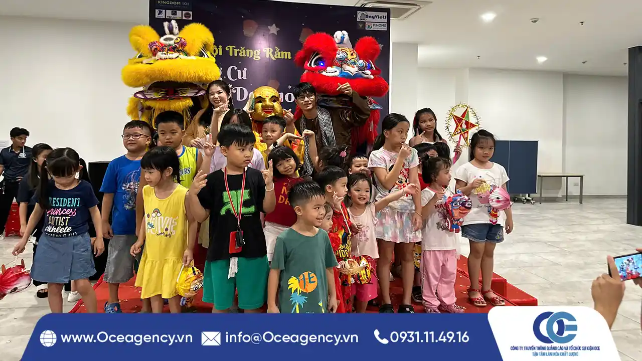 Ví dụ các hoạt động thường có trong chương trình Trung Thu trường học