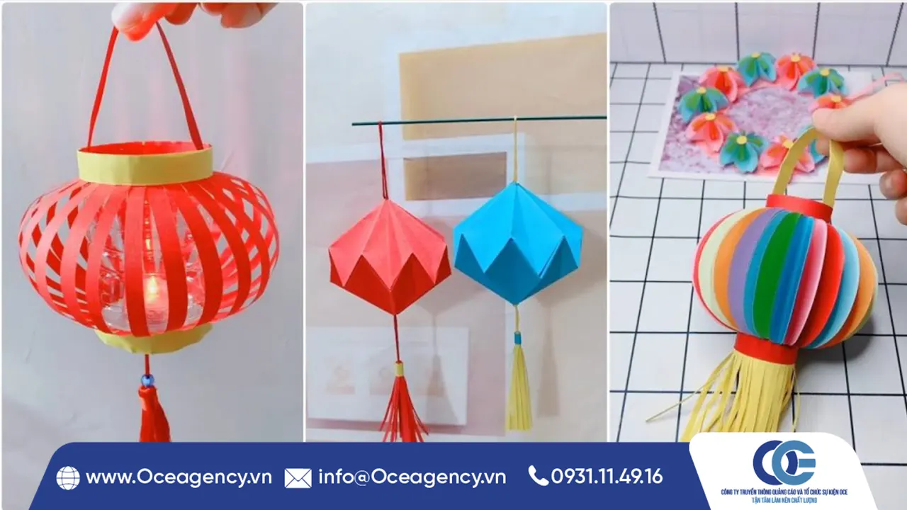 Các loại lồng đèn Trung Thu phổ biến