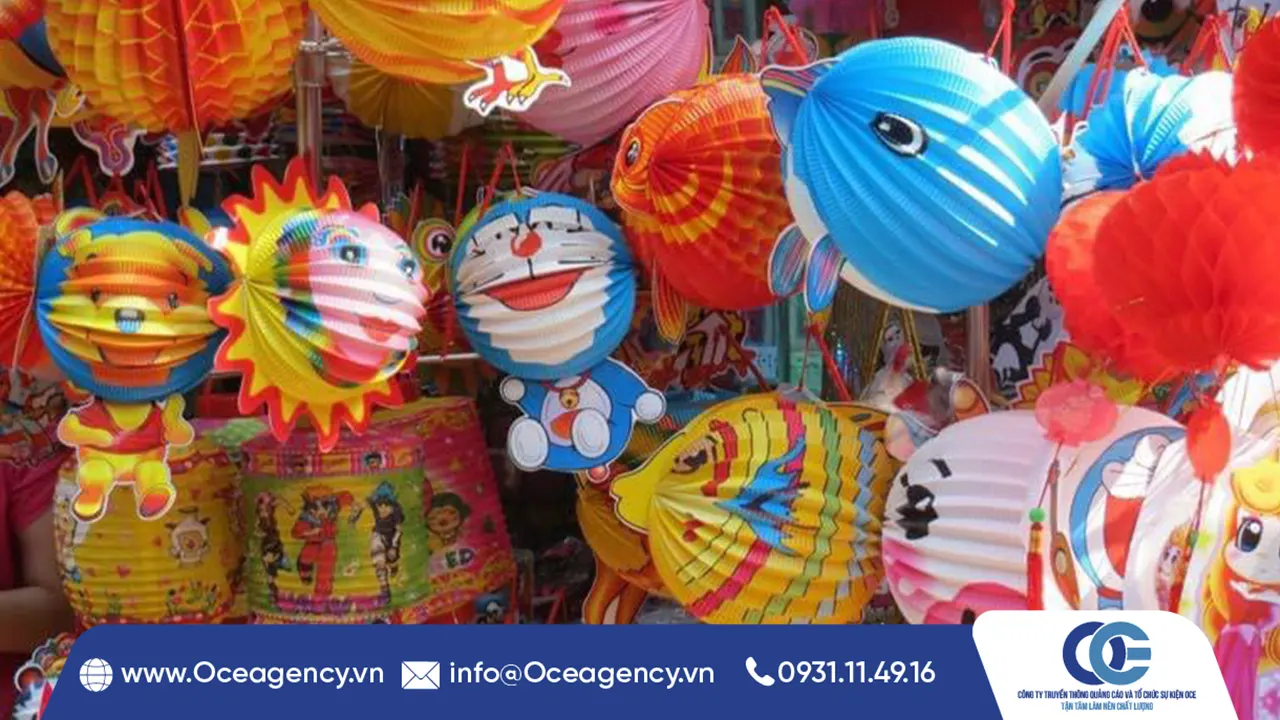 Các loại lồng đèn Trung Thu phổ biến