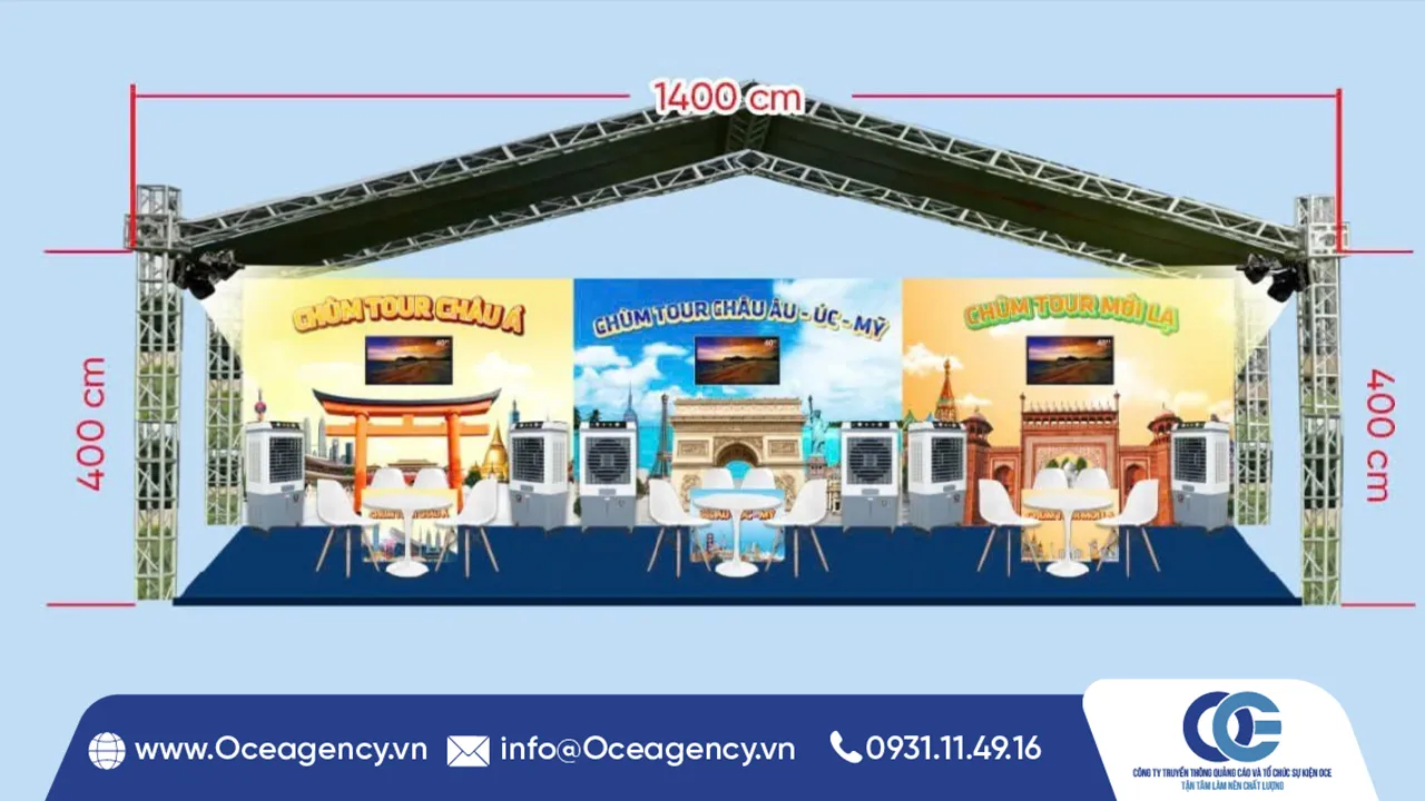 Không gian kể chuyện thương hiệu: Xu hướng mới trong thiết kế gian hàng