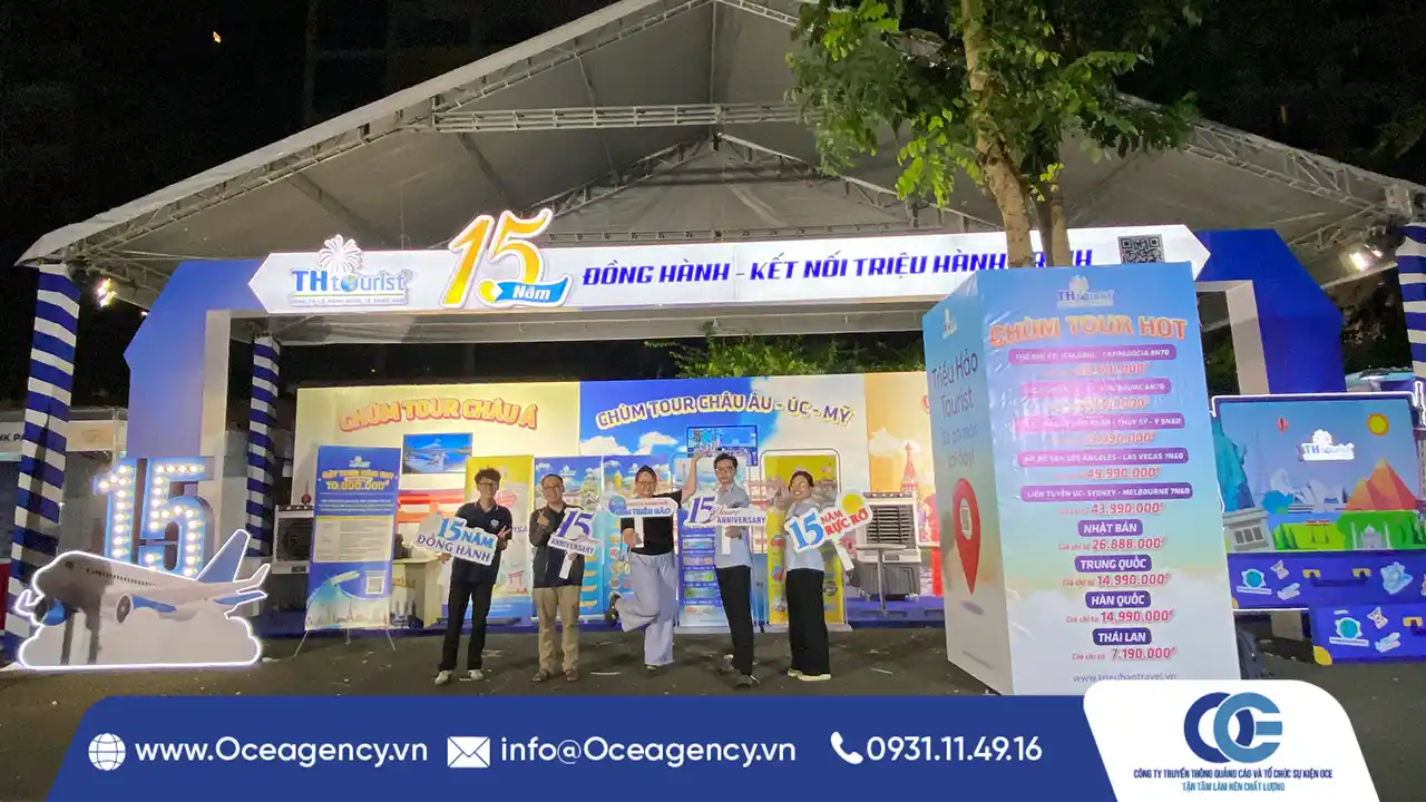 Gian hàng triển lãm: Gương mặt đại diện cho thương hiệu