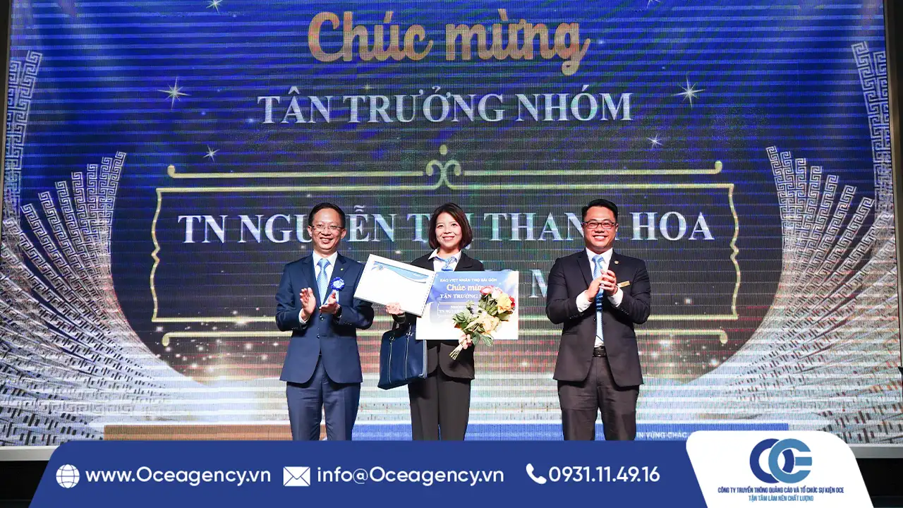 5 bước tổ chức sự kiện vinh danh nhân sự