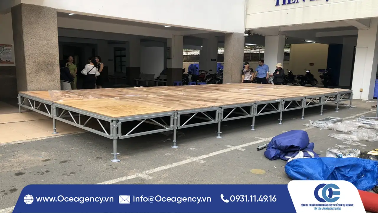 TIẾT KIỆM CHI PHÍ KHI THUÊ SÂN KHẤU MODULAR
