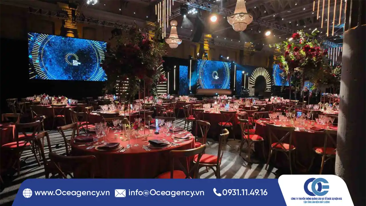 BÍ QUYẾT TỔ CHỨC GALA DINNER CHUYÊN NGHIỆP TỪ A–Z