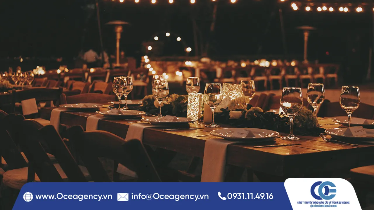 BÍ QUYẾT TỔ CHỨC GALA DINNER CHUYÊN NGHIỆP TỪ A–Z