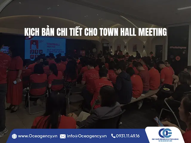 KỊCH BẢN CHI TIẾT CHO TOWN HALL MEETING
