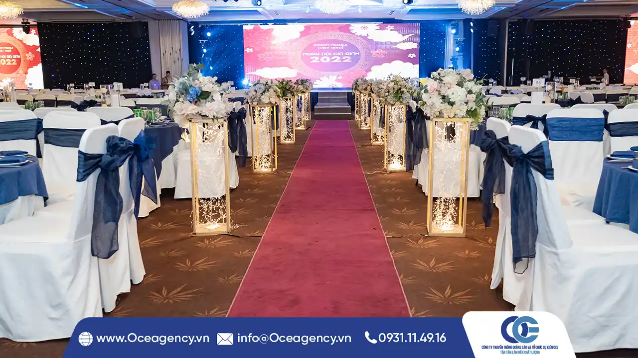 Những lưu ý quan trọng khi tổ chức hội nghị khách hàng kết hợp gala dinner